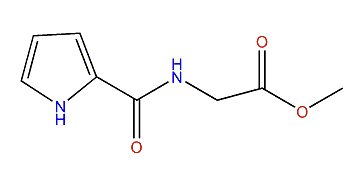 N-(1H-Pyrrole-2-carbonyl)-glycine methyl ester